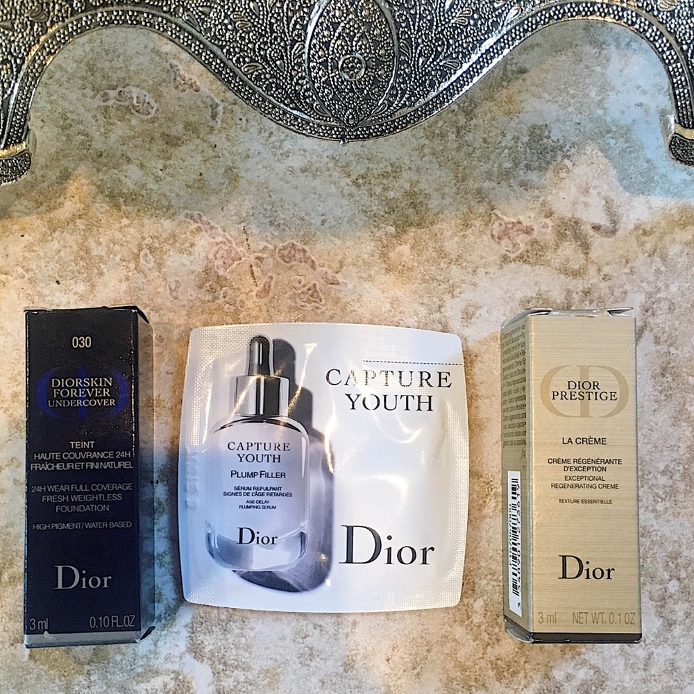 Dior capture youth, forever undercover, & la creme